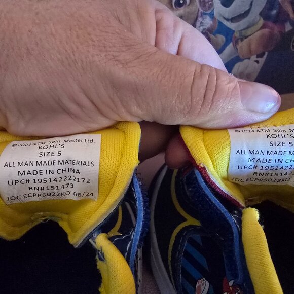 Paw Patrol Toddler Sneakers - Picture 9 of 9
